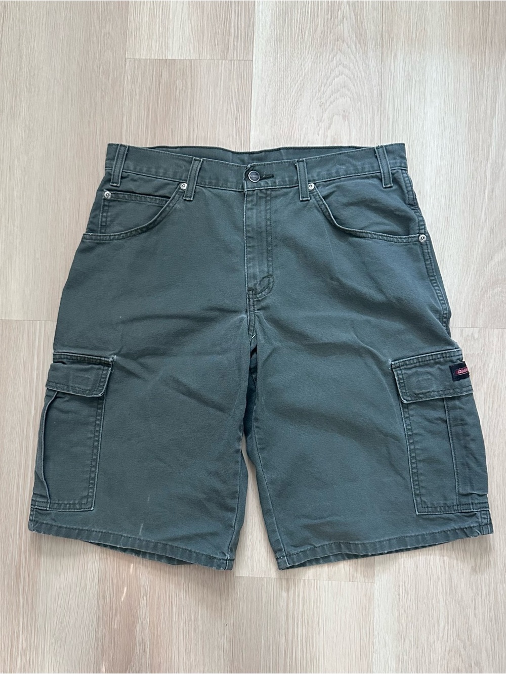 Dickies Olive Green Cargo Shorts